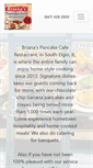 Mobile Screenshot of brianaspancakecafe.com